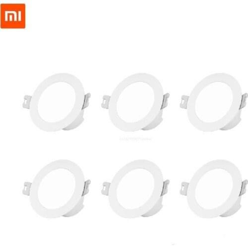 Xiaomi Mijia Smart Led Downlight Bluetooth Mesh Version Controlled For Voice Smart Remote Control Adjust Color Temperature