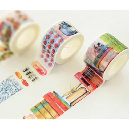1pcs Korea Stationery HT1604-085 Single Roll and Paper Tape