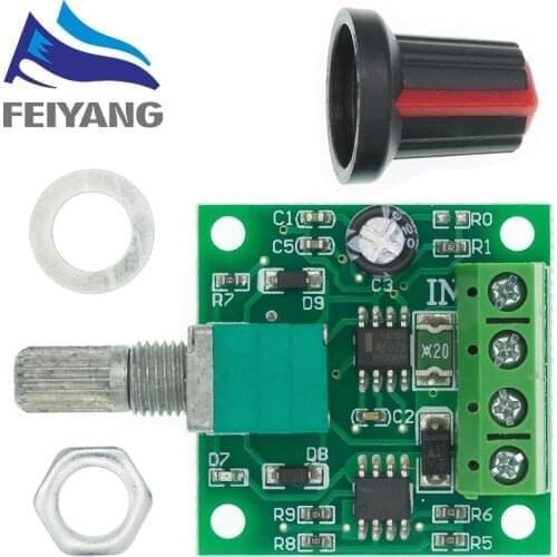 10PCS DC 1.8V 3V 5V 6V 12V 2A PWM Motor Speed Controller Low Voltage Motor Speed Controller PWM 0~100% Adjustable Drive Module