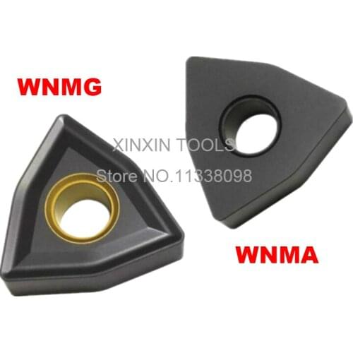 10pcs WNMG080404 080408 Carbide Inserts WNMA080404/080408 CNC Lathe Turning High Quality Blade Tool Cutter Plate for Cast Iron