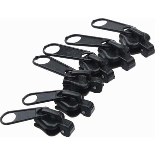 6PCS/Set Instant Zipper Universal Instant Fix Zipper Repair Kit Replacement Zip Slider Teeth Rescue New Design Zippers For Sew