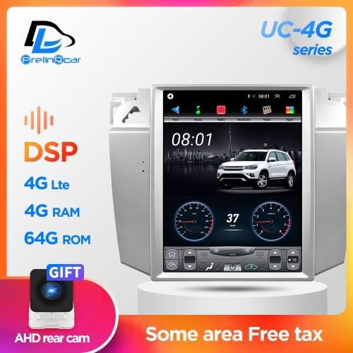 Car Radio Multimedia Navigatio Video Player For VW Magotan CC 2007-2011 Tesla style Vertical Screen Stereo No 2 din Android 9.1