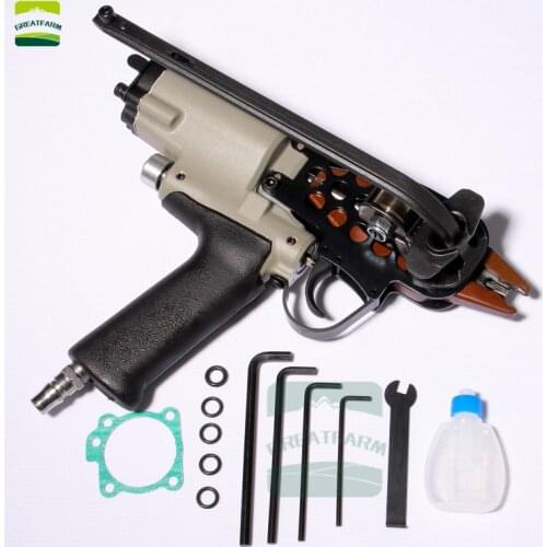 C760-A Iron Chicken cage Binding C Gun Wood Pecker Professional Hog Ring Plier Nail Gun Bird Cage Mesh binding C7C C17 CHIAKEN