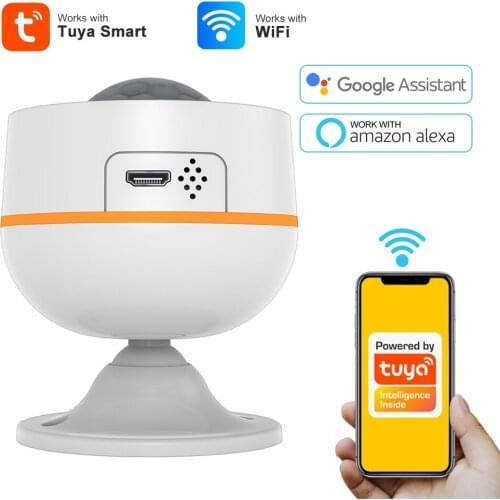 Tuya Zigbee PIR Motion Sensor Support Temperature Humidity Sensor With Anti-Dismantle Function Human Body Movement Detection