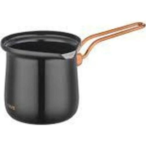 Sweet Premium Enamel Coffee Pot 0,5 Liter Turkish Coffee Pot Black Bitter coffee pot is suitable with induction