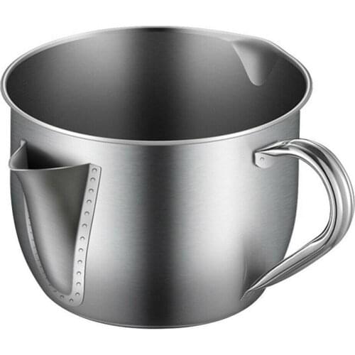 Multifunction Steel Gravy Oil Soup Fat Separator Grease Cooking Artifact Soup Strainer Kitchen Oiler Y2C9