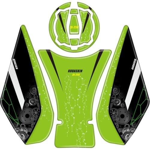 Motorcycle for Kawasaki ZX25R ZX-25R ZX 25R 3D Printing Tank Pad Sticker Decal Gas Oil Cap Decoration Deals