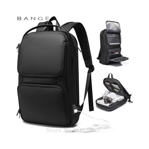 Xiaomi Mens Waterproof Backpack USB Business Trip Travel Bag Leisure Fashion 15.6 Inch Computer Backpack