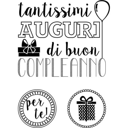 Italian Clear Stamps for Scrapbooking Tampons Transparents Seal Background Stamp Card Making Diy Boy running