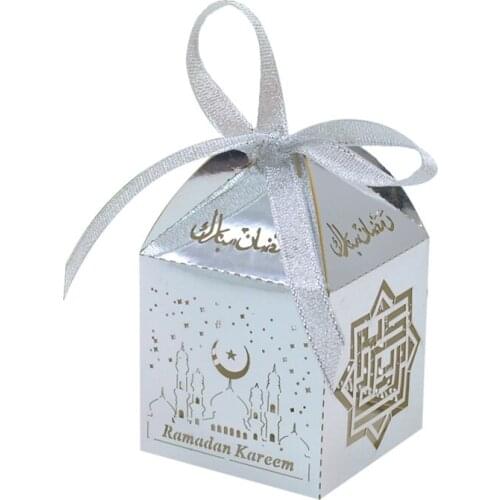 Ramadan Kareem unique design laser cut muslim festival gift box