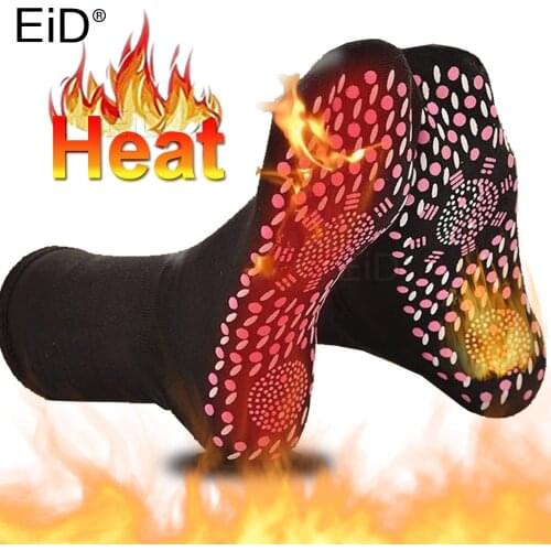 Self-heating Magnetic Socks insoles for Women Men Self Heated Socks Tourmaline Magnetic Therapy Winter Warm Massage Sock Unisex