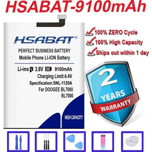 Top Brand 100% New 8450mAh for DOOGEE BL7000 Battery in stock