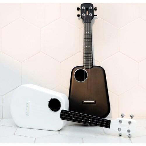 Populele 2 LED Bluetooth 23 inch USB Smart Ukulele APP Control Bluetooth Concert Soprano Ukulele Guitar Musical Instrument
