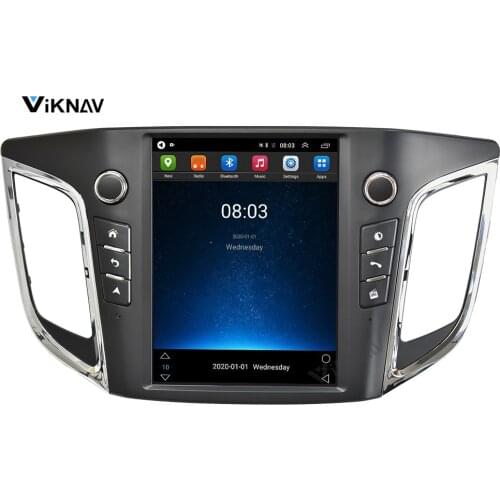 Vertical screen car DVD player GPS navigation forHyundai IX25 2014-2018 Car Multimedia Player Stereo
