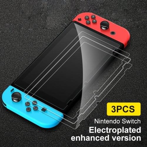 1/2/3PCS 9H HD Tempered Glass For Nintendo Switch NS Screen Protector Film For Nintendo Switch Lite Screen Protector Accessories