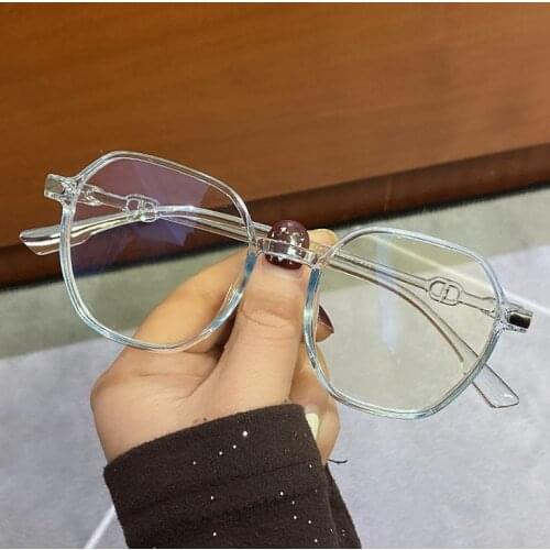 Vintage Round Anti blue light women computer glasses frame fashion Brand designer Clear lens Transparent womens eyeglass frame