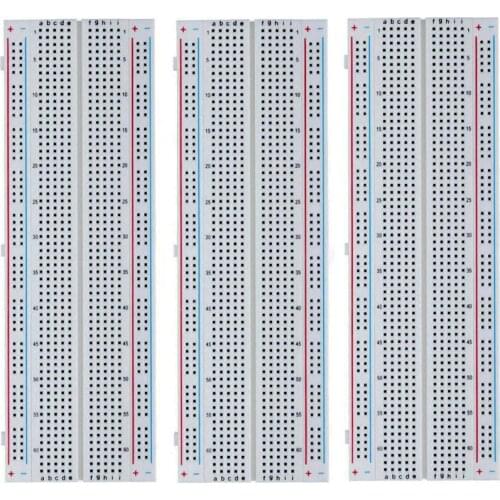 3Pcs 830 Point Soldless Breadboard For Raspberry Pi 4B 3B 3B+ For Orange Pi