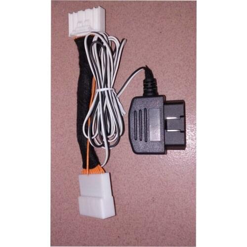 Car 28pin OBD fuel consumption display line CAN information harness For Toyota Reiz collora proda