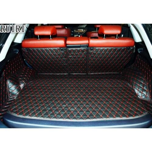 Free shipping! Special car trunk mats for Lexus RX 350 2014-2009 durable top quality cargo liner mat boot carpets for RX350 2012