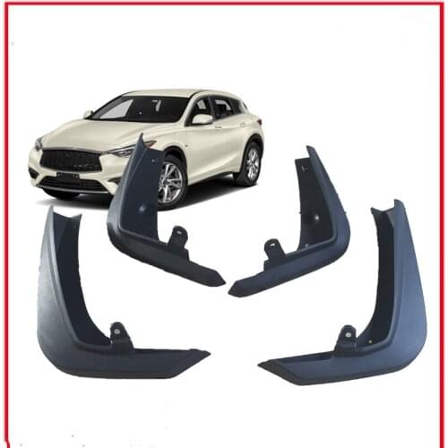 For Infiniti QX30 2017-2019 High Quality Mudguard Splash Resistant Antifouling Water Retainer Mudguard Car Accessories