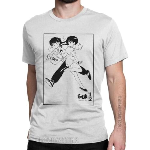 Men Ranma 1/2 Special Edition T Shirts 100% Cotton Clothing Funny Classic Short Sleeve Round Neck Tees Unique T-Shirt
