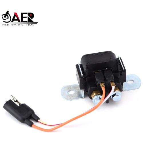 JAER Starter Relay Solenoid for Polaris UTV 2X4 4X4 6X6 SERIES 10 RANGER 400 500 SERIES 10/11 PREDATOR 500 4011087