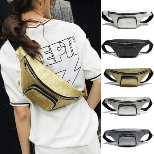 Fashion Women Waist Fanny Pack Belt Bag Pouch Travel Hip Bum Bag Small Purse