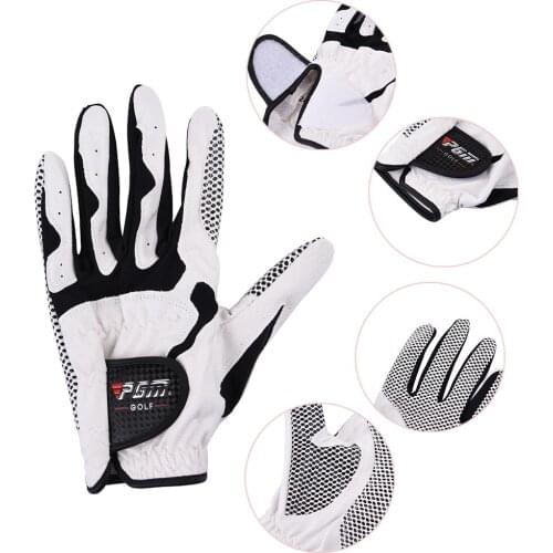 Golf Gloves Male Slip-resistant Granules Microfiber Cloth Gloves
