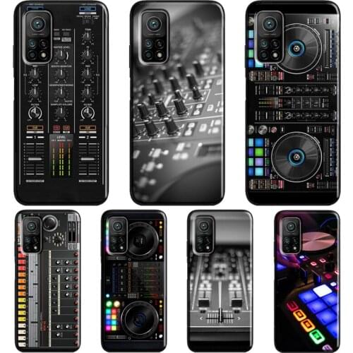 Music DJ Controller Mixer For Xiaomi Mi 11 Ultra Note 10 Lite Mi 9T 10T Pro A3 Coque For POCO X3 Pro M3 F1 F3 Case