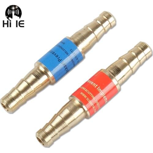1pcs Pipe Flashback Arrestors Of Acetylene Liquefied Gas Propane & Oxygen Fuel Check Valve Safety Valve