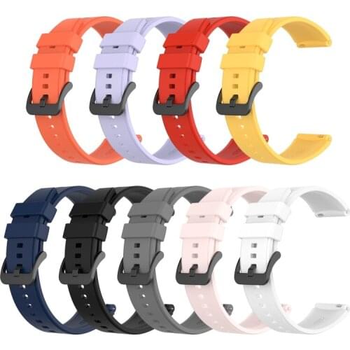 22mm Official Silicone Band Sport Watchband Wristband Replacement Bracelet For Huawei-Watch Gt2 Pro M5TD