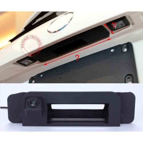 Car trunk handle rear view camera reverse For Mercedes Benz 15-17 C W205/CLA C200L C180L C260L GLK ML M C class X204 W166 W205