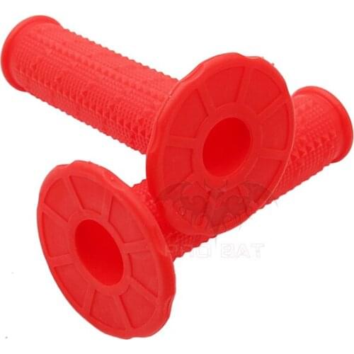 22mm 7/8" Universal Motorcycle Rubber Handlebar Grips for KLX XR CRF 70cc 50cc KLX110 SDG SSR YZF WRF KXF TTR RMZ Motocross