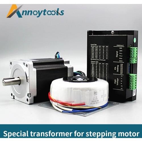 600W Toroidal transformer for stepper motor driver Support 57/86 stepper motor 220V Input voltage