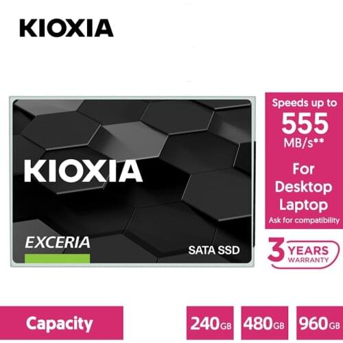Kioxia TC10 SSD 2.5'' SATA III HDD SSD 240gb 480gb 960gb SSD Internal Solid State Hard Drive Hard Disk For Laptop Desktop PC TLC