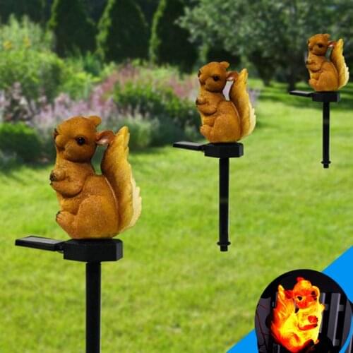 Outdoor Solar Lamps Power Garden Lights Owl Decor Path Lawn Yard Energy-saving LED Landscape Lamp Garden Lawn Patio Aisle Light