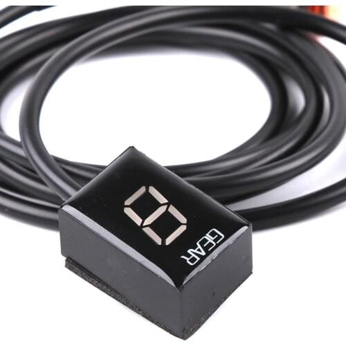 Motorcycle universal gear display LCD digital display gear position display instrument for harley