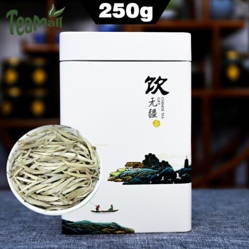 2021 Jasmine Tea Yunnan Big Baihao Without Jasmine Green Chinese Tea Gift Tin Kin 250g