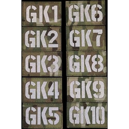 America US Marine Corps USMC Navy Seals 6 TEAM Patches Special Force GK 1 to 10 Tactical Call Sign Patch Badges