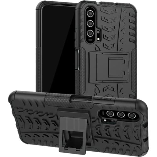 For Huawei Honor 20 Pro Lite 10i 20S HRY-LX1T YAL-L41 YAL-L21 MAR-LX1H Case Hard Plastic Soft Silicone Hybrid Armor Cover Capa