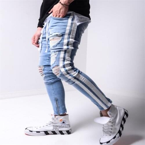 DPDEHAO Men's Classic Jeans