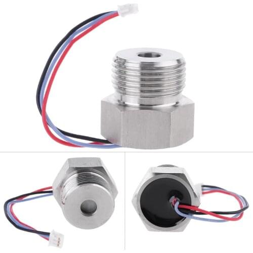 G1/2 Flat Mode Pressure Transmitter Sensor 0-10/30/100/300/600bar Input 5V DC