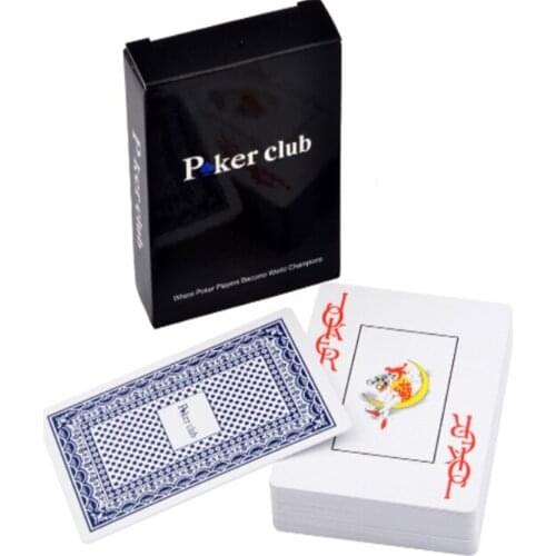 Hot Sale Durable Waterproof Poker Plastic Playing Cards Poker Set Funny Board Game Baralho Toy For Adult Party Game Random Color