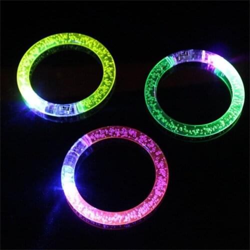 Beautiful new design 50pcs/lot LED bracelet light up bracelet luminous bracelet for bar,Chiristmas and Parties