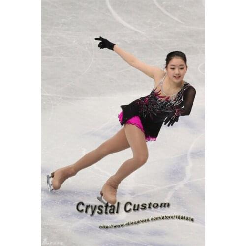 Hot Sales Figure Skating Dress Hot New Brand Ice Skating Dress For Competition Customized DR3162