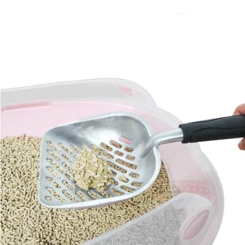 Pet Metal Litter Tray Scoop Sand Waste Scooper Shovel Dipper Cleaner Tool uk