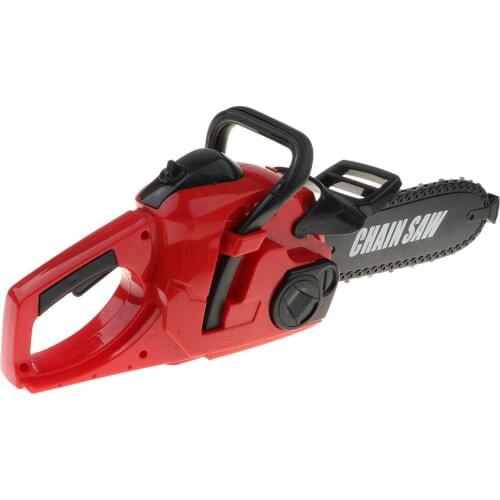 Simulation City Construction Chainsaw Tool w/ Realistic Sounds for Children Toys