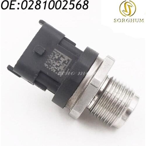 New Fuel Injection Rail Pressure Sensor For Renault Hyundai Fiat Lancia 0281002568