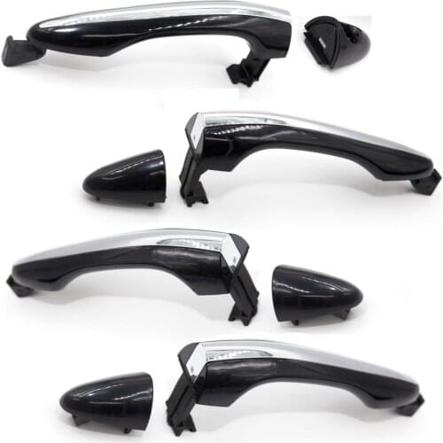 OEM 826512T010 826522T000 826622T000 836522T000 8Pcs Front Rear Exterior Outer Door Handle Chrome Black for Kia Optima 2011-2015