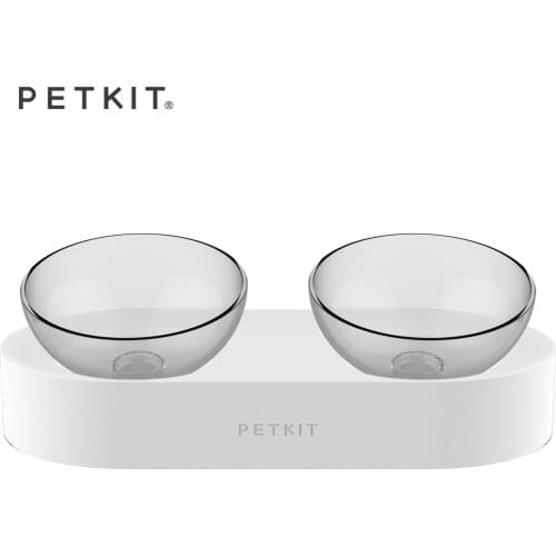 PETKIT Cat Feeding Bowl Fresh Nano 15 Degree Adjustable Feeding Bowl Cat Dog Feeder Raised with Stand Non-Skid for small pets